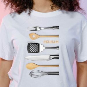 Kuham, ženska bela majica