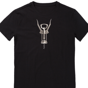 Odpirač, ženska črna majica