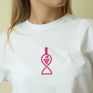 Neskončno vino, ženska bela majica